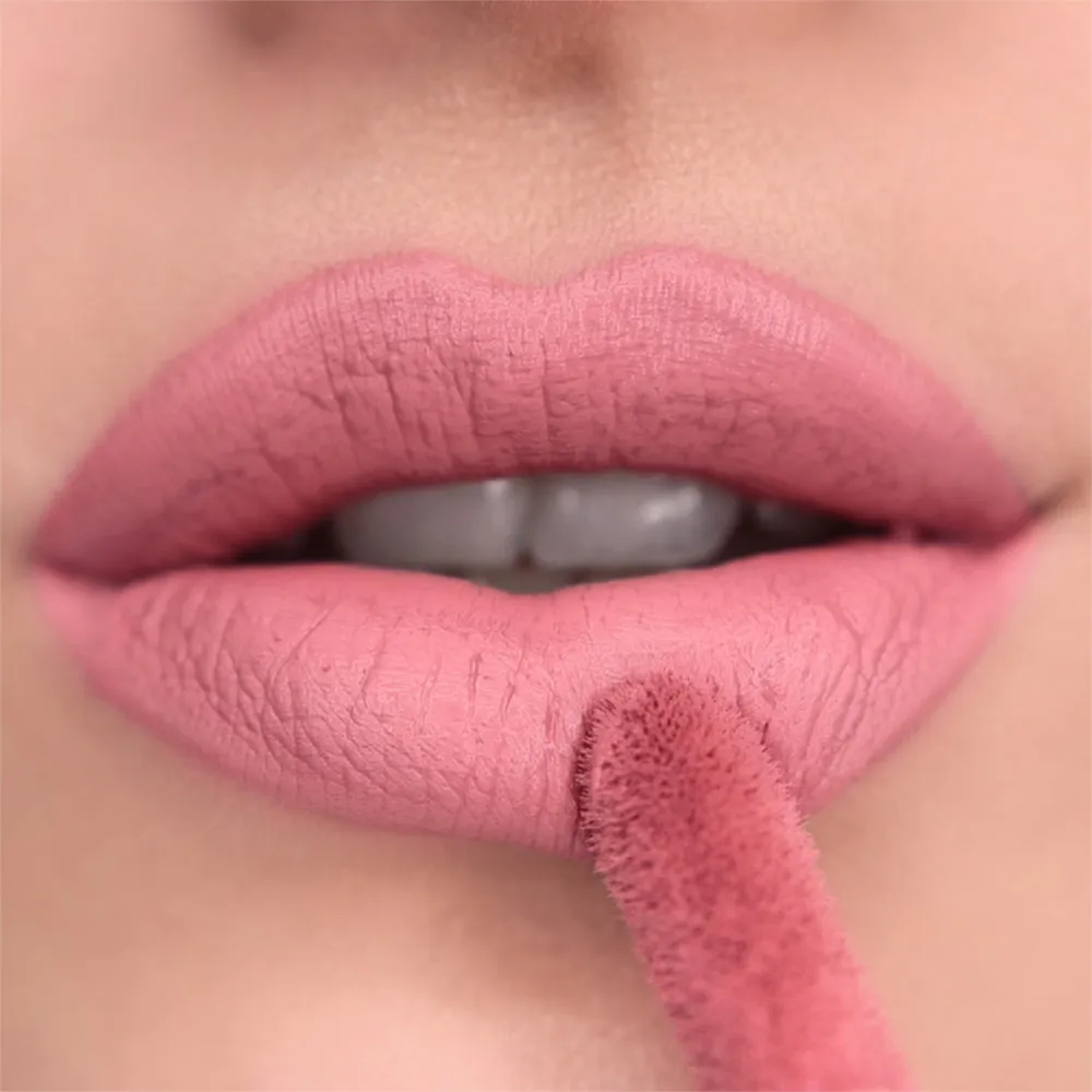 Makeup Revolution Matte Bomb Liquid Lipstick - Pink Bunny thumbnail 3