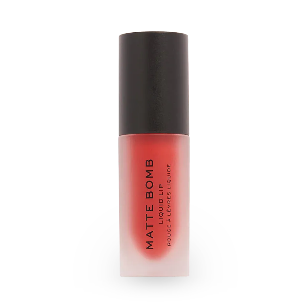 Makeup Revolution Matte Bomb Liquid Lipstick - Lure Red thumbnail 1