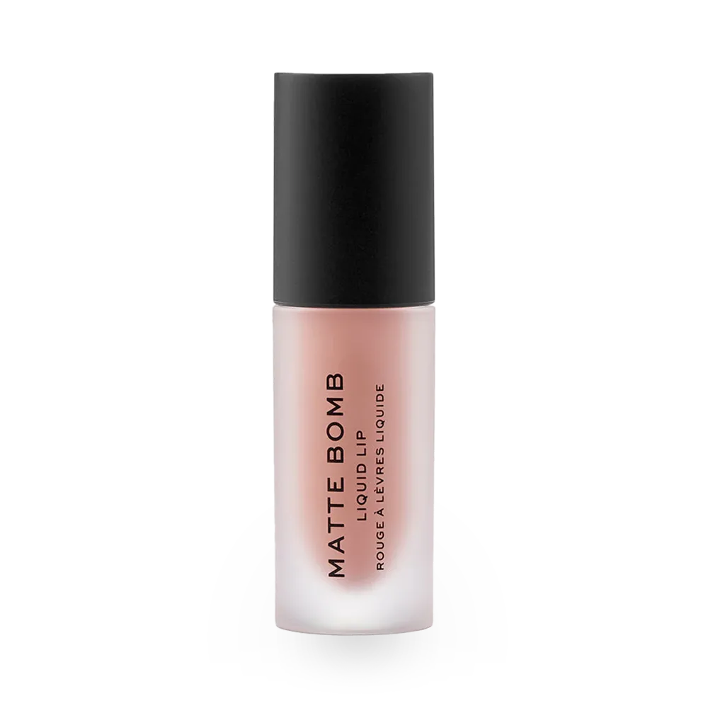 Makeup Revolution Matte Bomb Liquid Lipstick - Nude Charm thumbnail 1