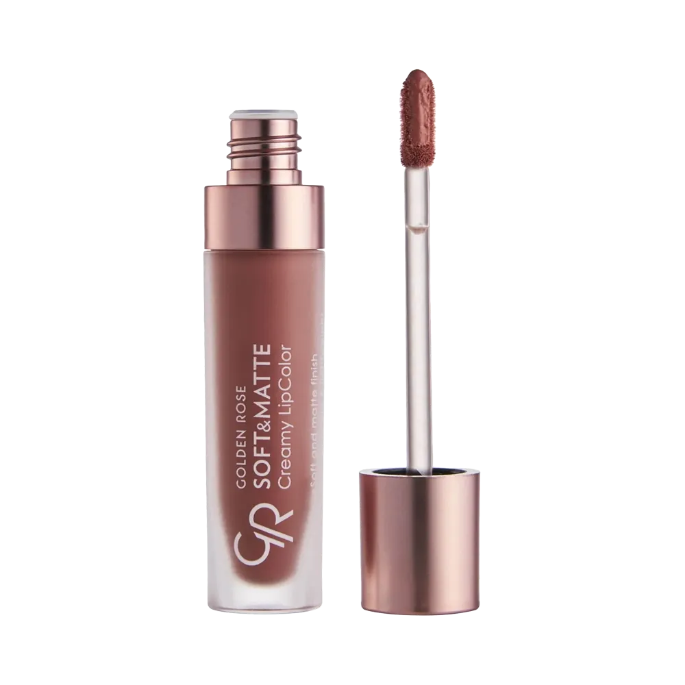 Golden Rose Soft & Matte Creamy Lipcolor - 104 Rustic Brown thumbnail 2