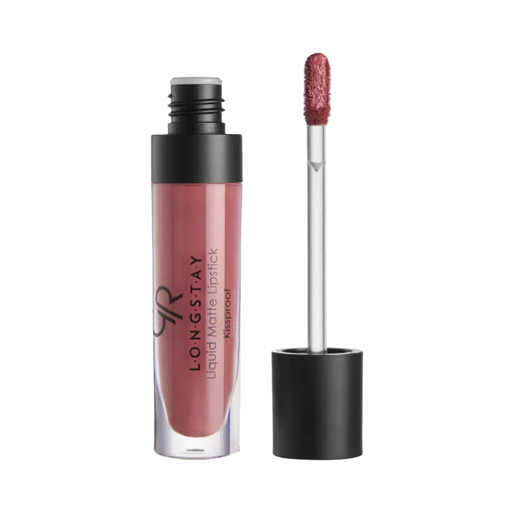 Golden Rose Matte Lip Kit (Longstay Liquid Matte Lipstick & Lip Liner) - Rose Taupe thumbnail 3