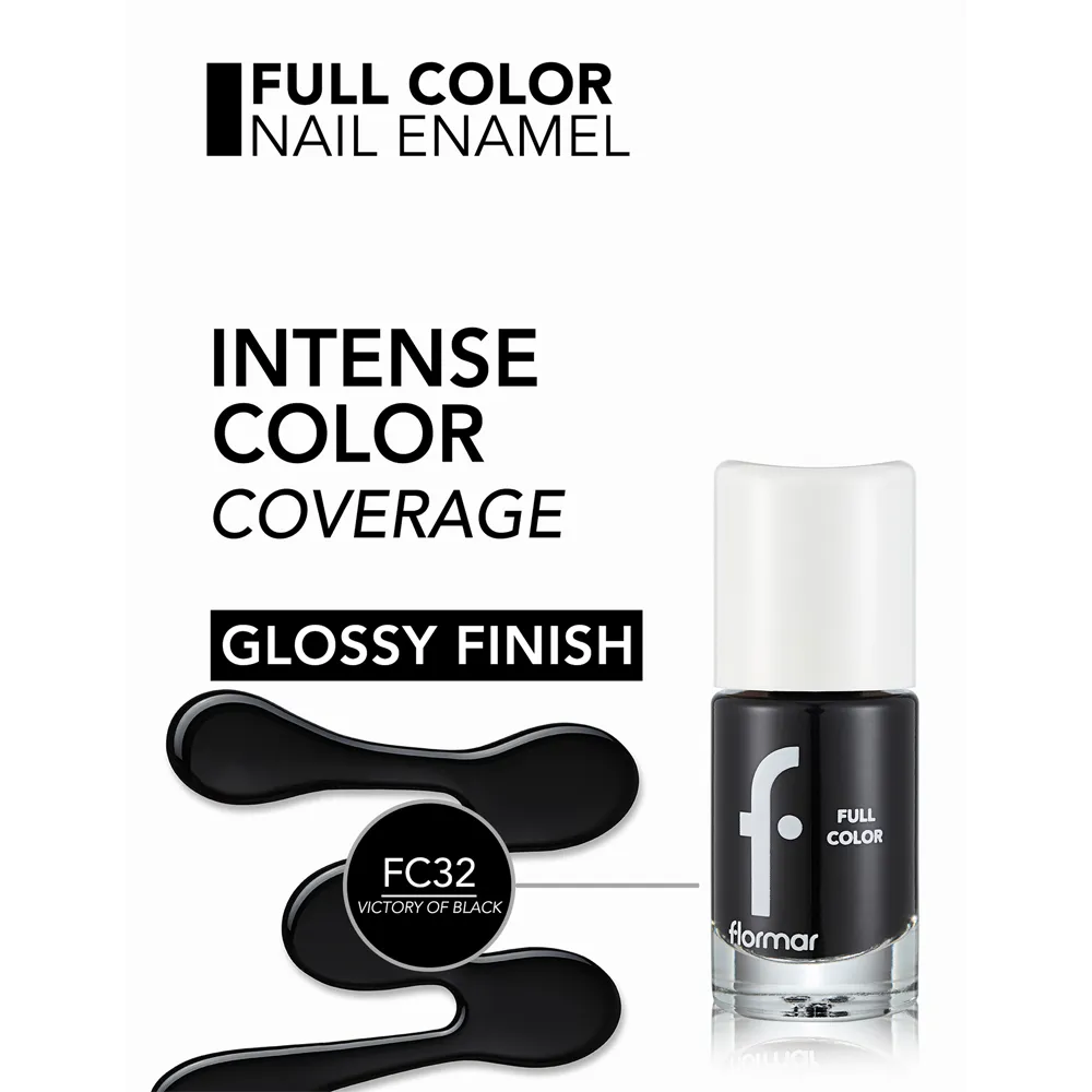 Flormar Full Color Nail Enamel - FC32 (8 ml) thumbnail 3