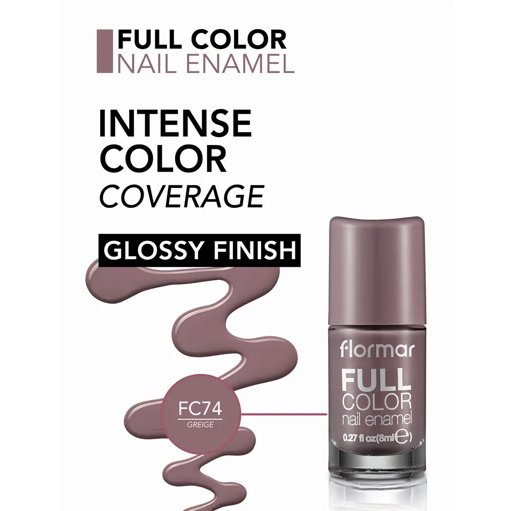 Flormar Full Color Nail Enamel - FC74 (8 ml) thumbnail 2