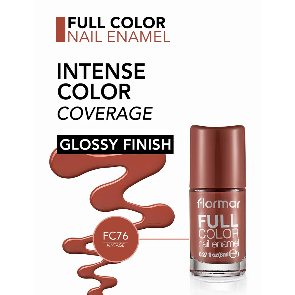 Flormar Full Color Nail Enamel - FC76 (8 ml) thumbnail 2