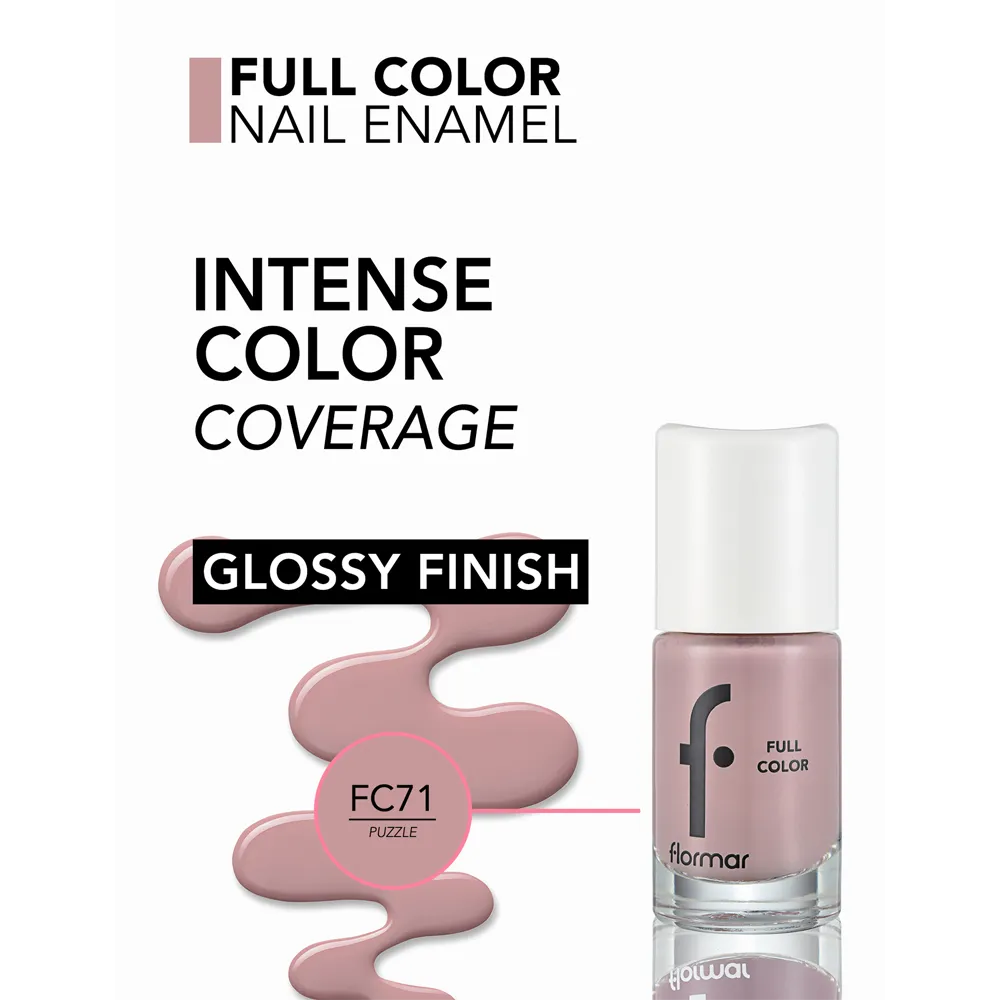Flormar Full Color Nail Enamel - FC71 (8 ml) thumbnail 3