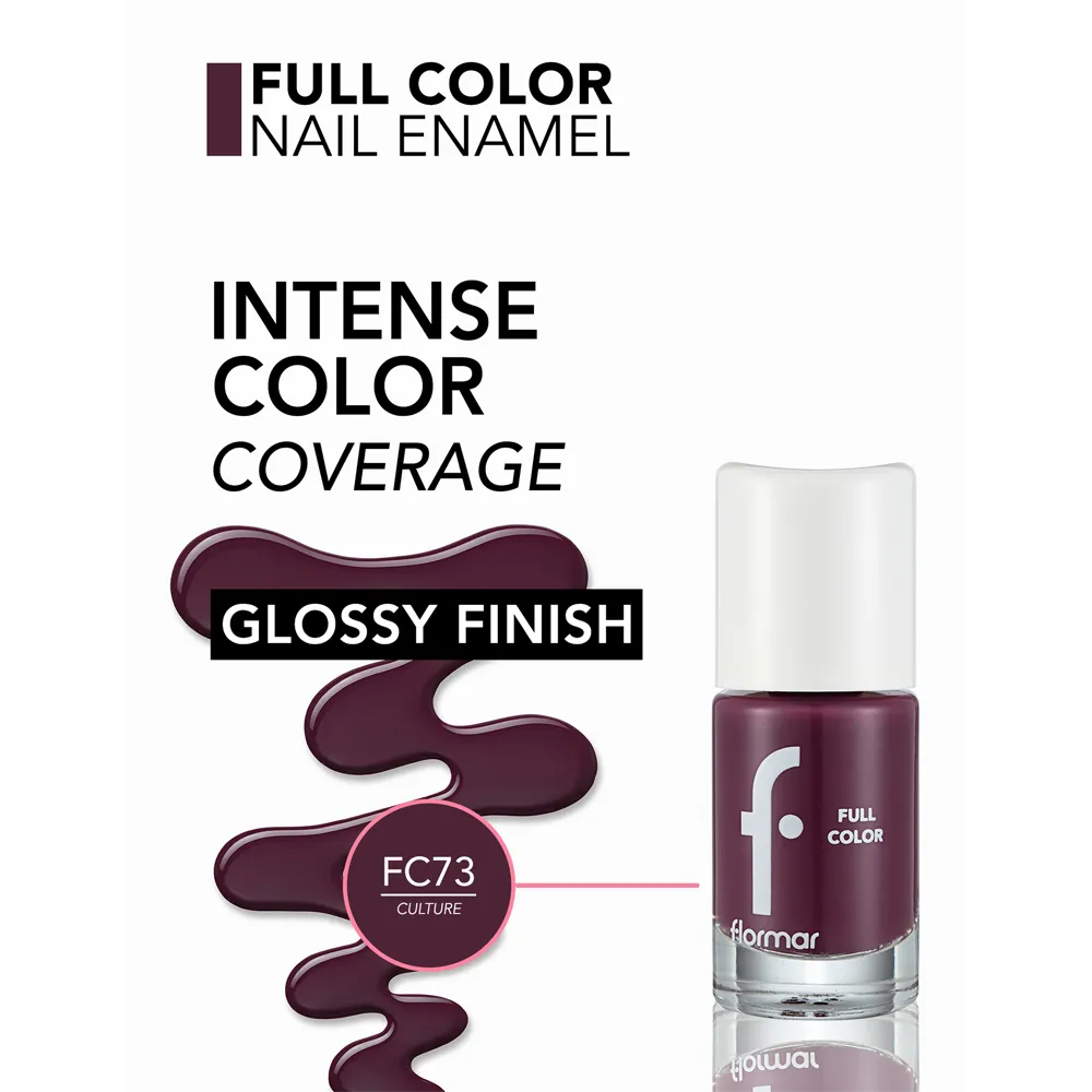 Flormar Full Color Nail Enamel - FC73 (8 ml) thumbnail 3