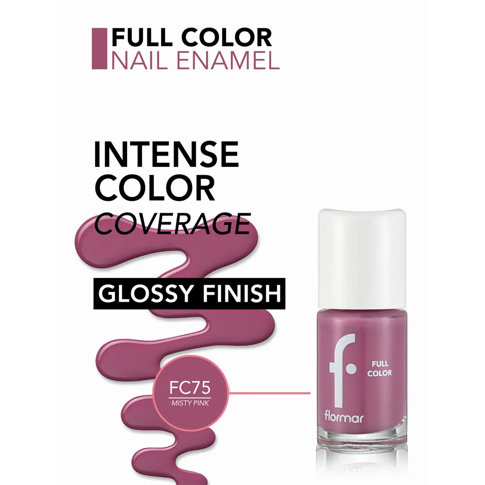Flormar Full Color Nail Enamel - FC75 (8 ml) thumbnail 3