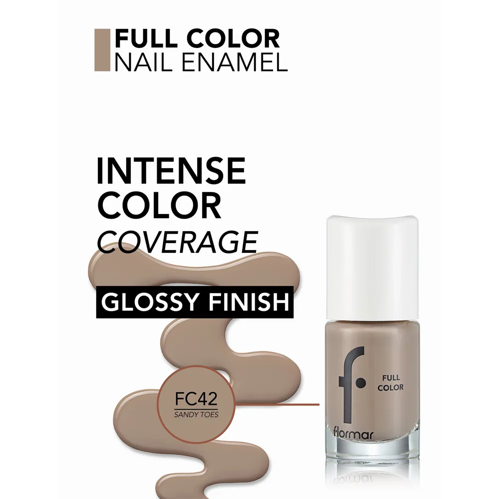 Flormar Full Color Nail Enamel - FC42 (8 ml) thumbnail 3