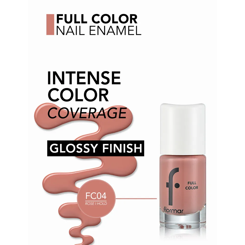 Flormar Full Color Nail Enamel - FC04 (8 ml) thumbnail 3