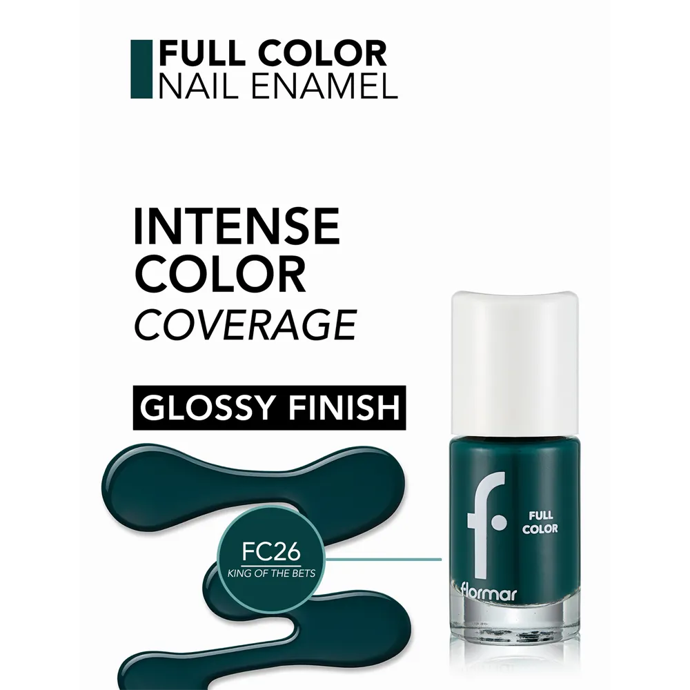 Flormar Full Color Nail Enamel - FC26 (8 ml) thumbnail 3