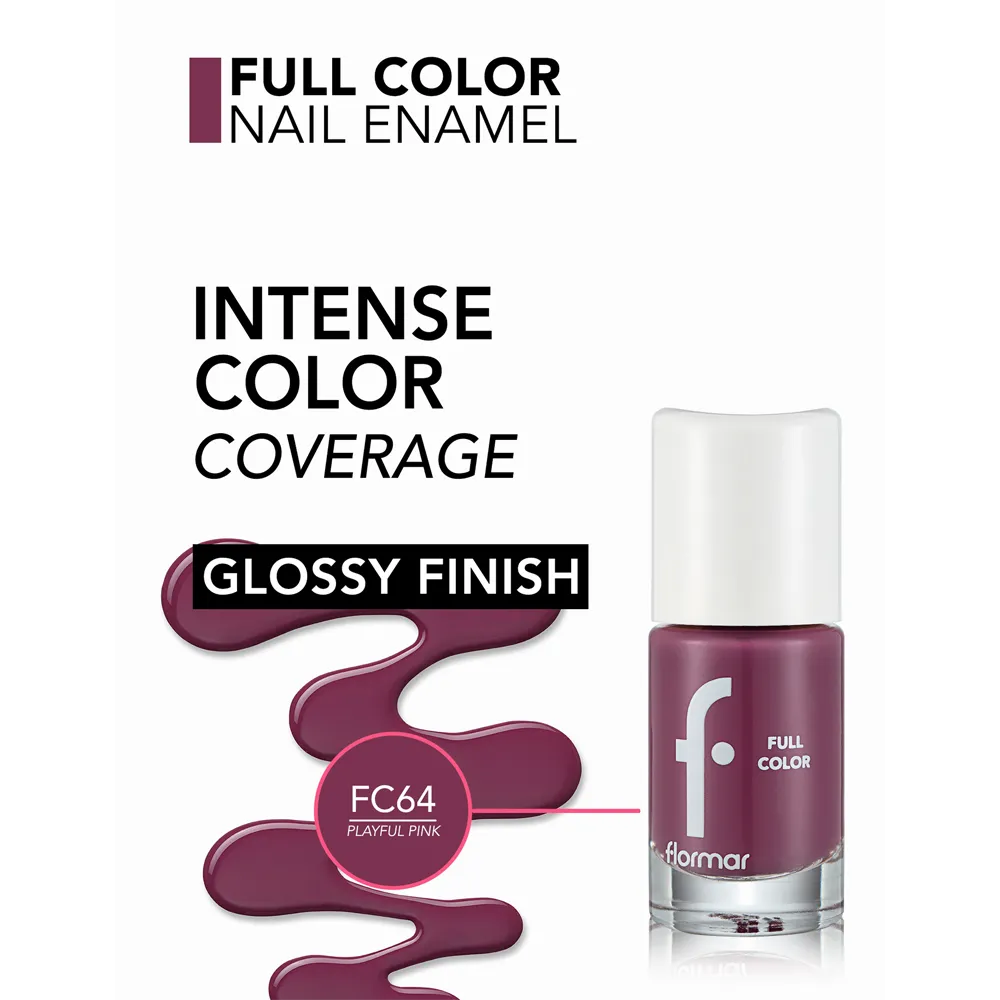 Flormar Full Color Nail Enamel - FC64 (8 ml) thumbnail 3