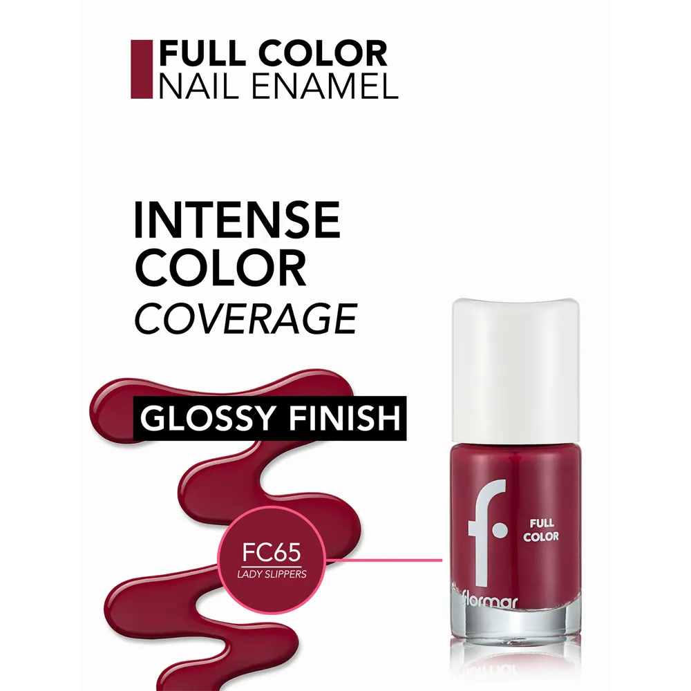 Flormar Full Color Nail Enamel - FC65 (8 ml) thumbnail 3