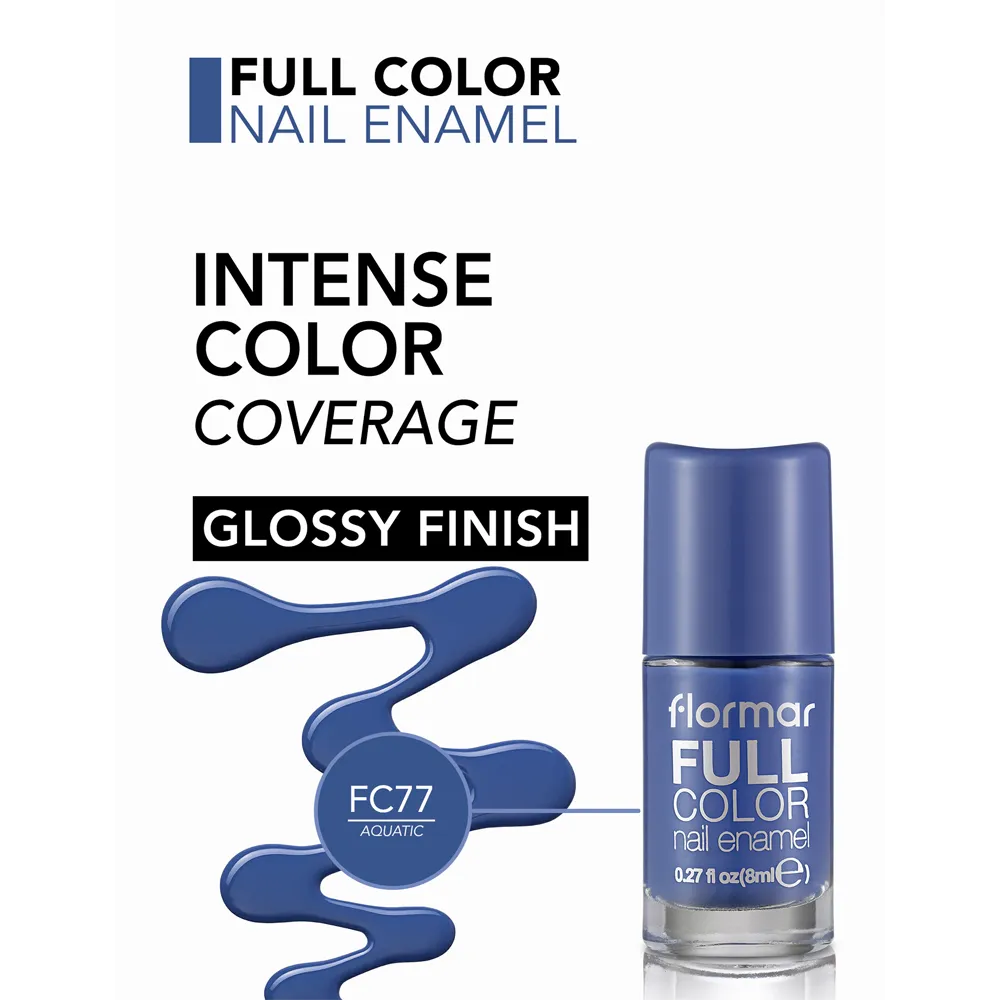 Flormar Full Color Nail Enamel - FC77 (8 ml) thumbnail 2