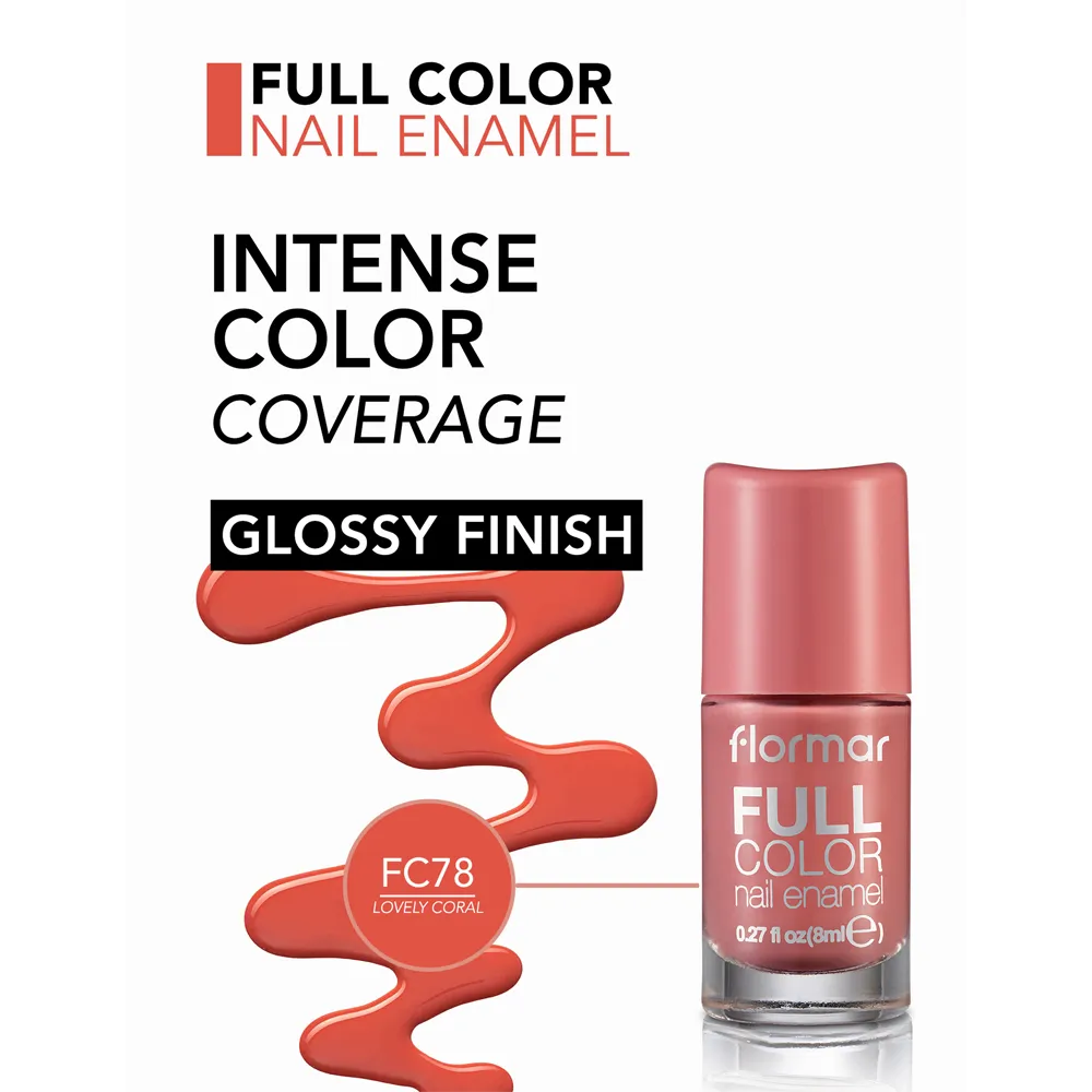 Flormar Full Color Nail Enamel - FC78 (8 ml) thumbnail 2