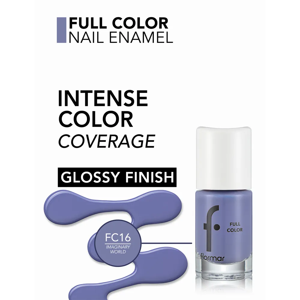 Flormar Full Color Nail Enamel - FC16 (8 ml) thumbnail 3