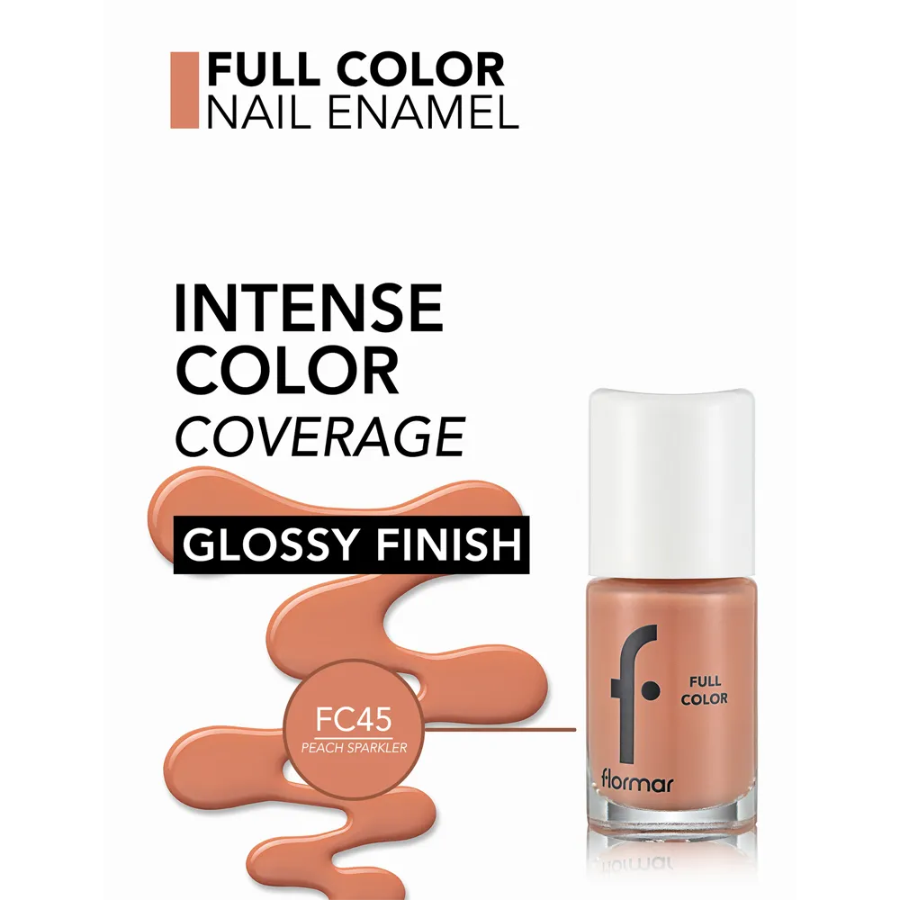 Flormar Full Color Nail Enamel - FC45 (8 ml) thumbnail 3