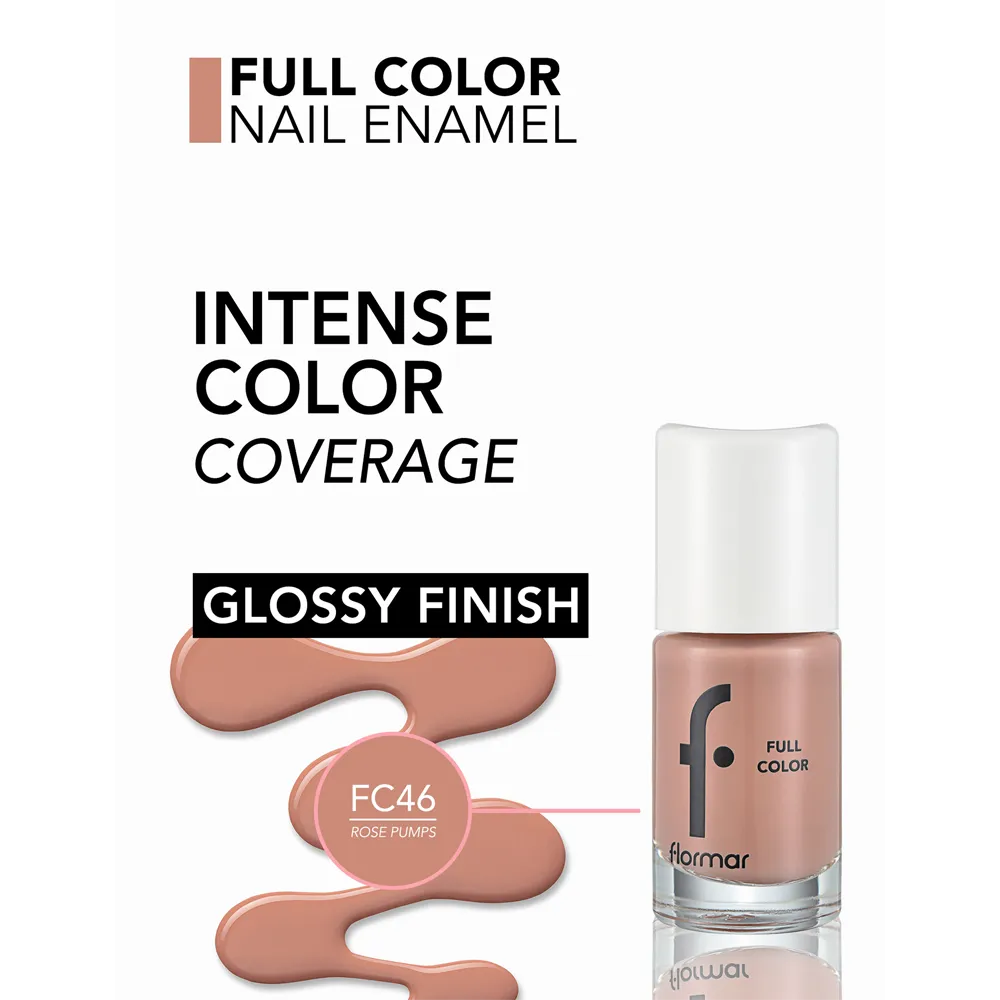 Flormar Full Color Nail Enamel - FC46 (8 ml) thumbnail 2