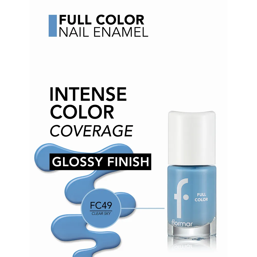 Flormar Full Color Nail Enamel - FC49 (8 ml) thumbnail 3