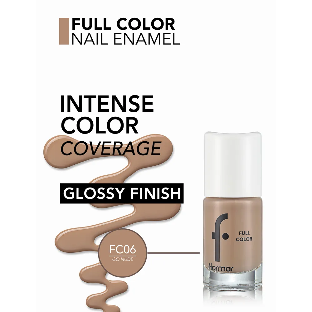 Flormar Full Color Nail Enamel - FC06 (8 ml) thumbnail 3
