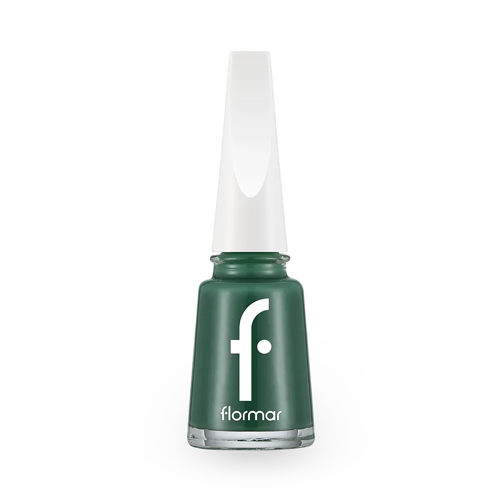 Flormar Nail Enamel - 538 Always Green (11 ml) thumbnail 1