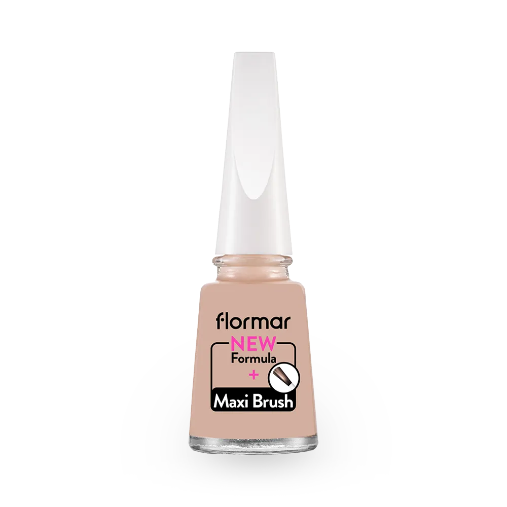 Flormar Nail Enamel - 305 Beige Latte New (11 ml) thumbnail 1