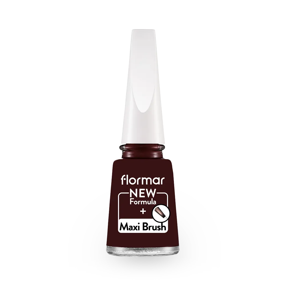 Flormar Nail Enamel - 352 Blackstar Red New (11 ml) thumbnail 1