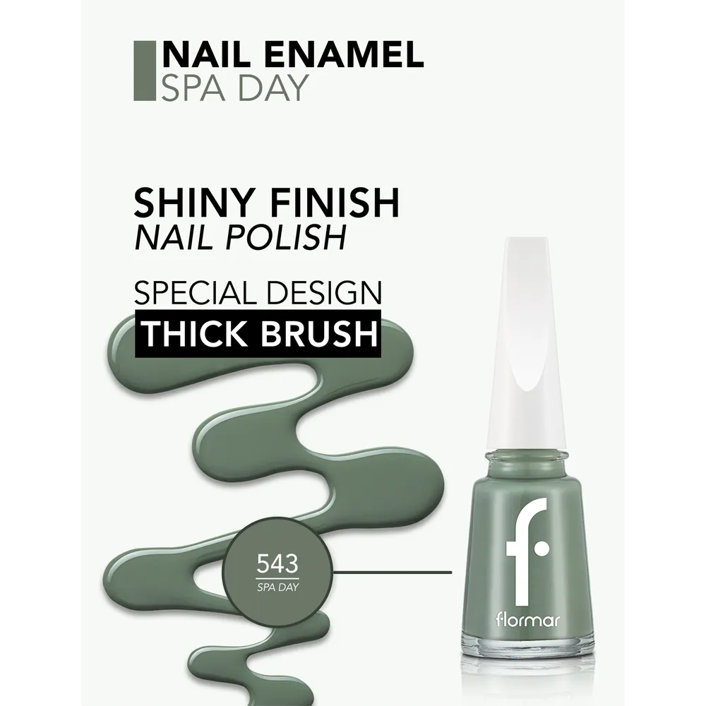 Flormar Nail Enamel - 543 Spa Day (11 ml) thumbnail 3