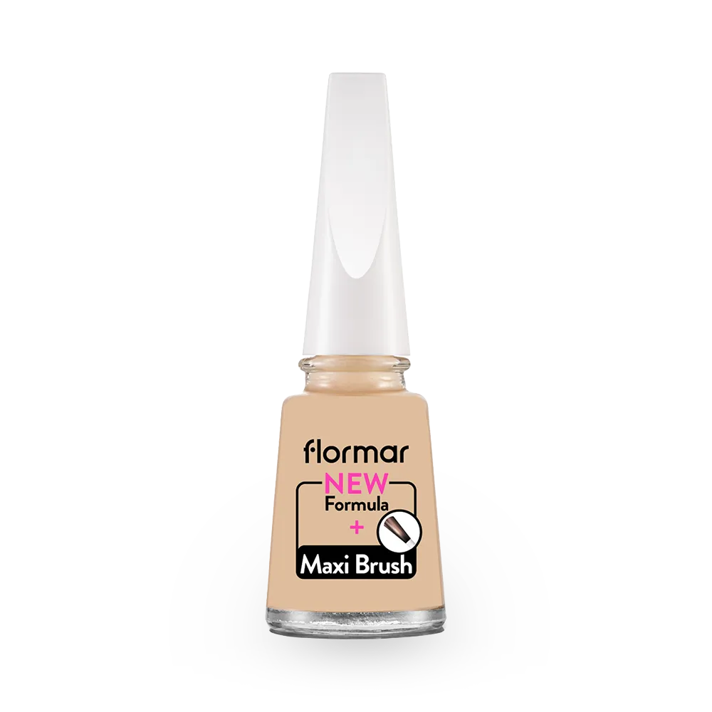 Flormar Nail Enamel - 246 Cream Silk New (11 ml) thumbnail 1
