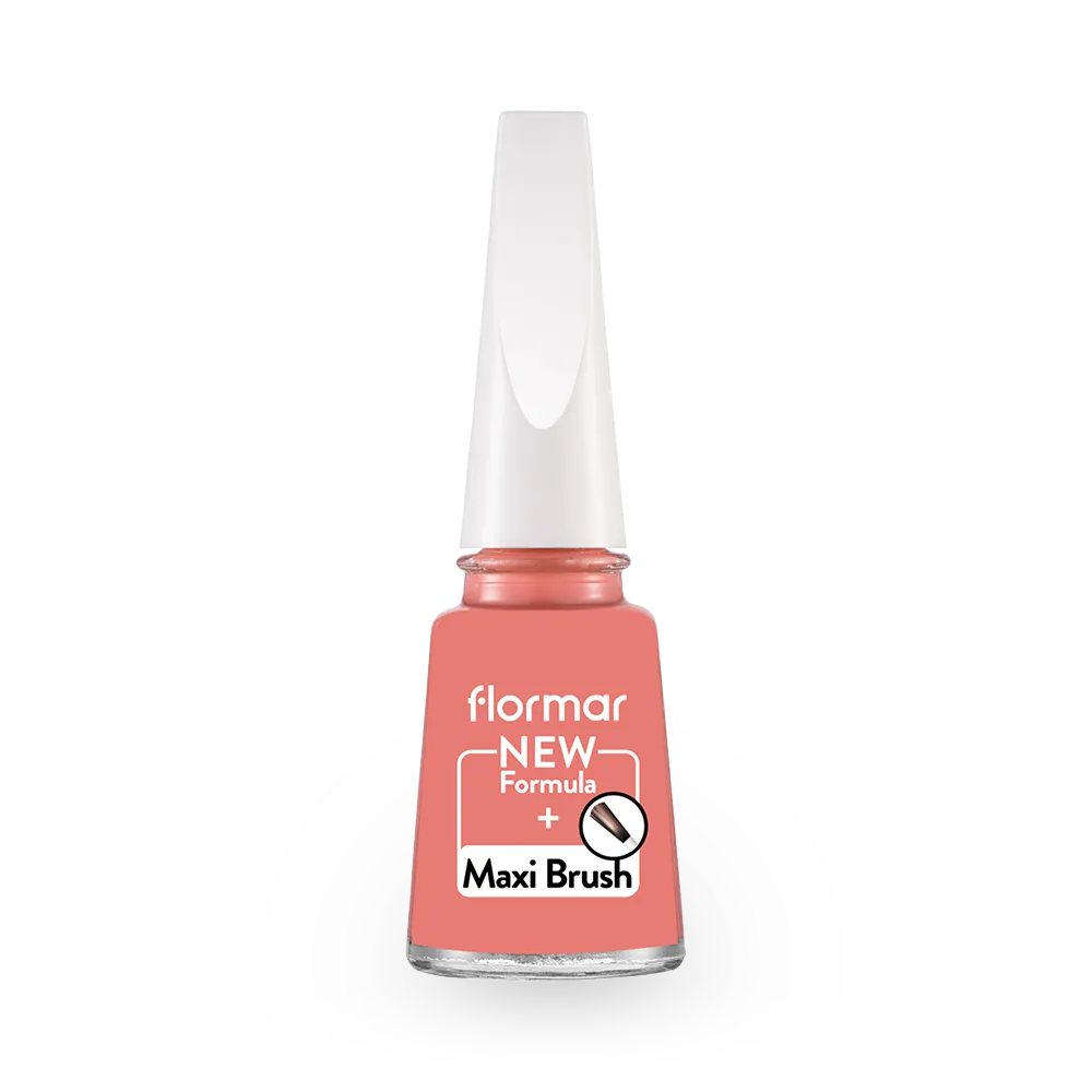 Flormar Nail Enamel - 011 Tender Salmon New (11 ml) thumbnail 1