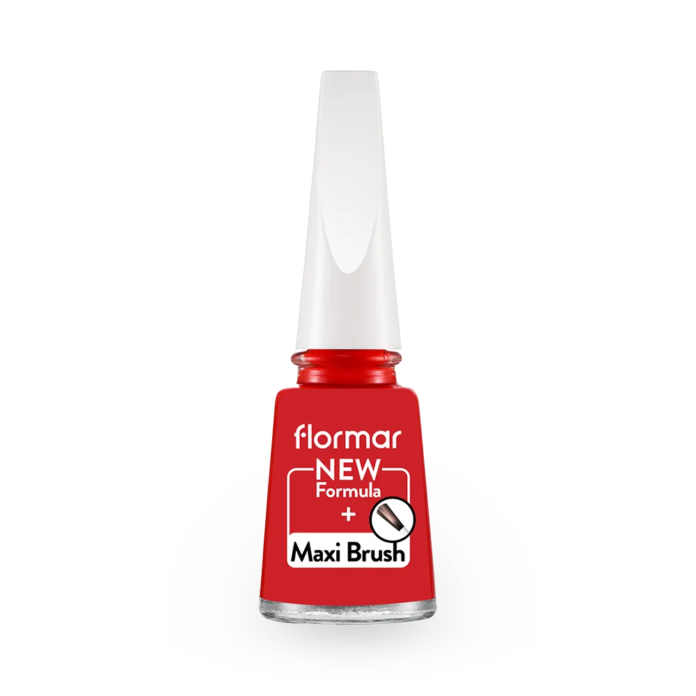 Flormar Nail Enamel - 380 Pomegrante Flowr New (11 ml) thumbnail 1