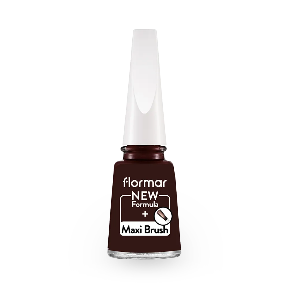 Flormar Nail Enamel - 306 Lost In Bordeaux New (11 ml) thumbnail 1