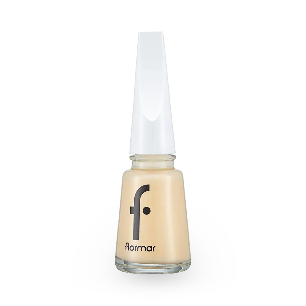 Flormar Nail Enamel - 012 IVORY NEW (11 ml) thumbnail 1