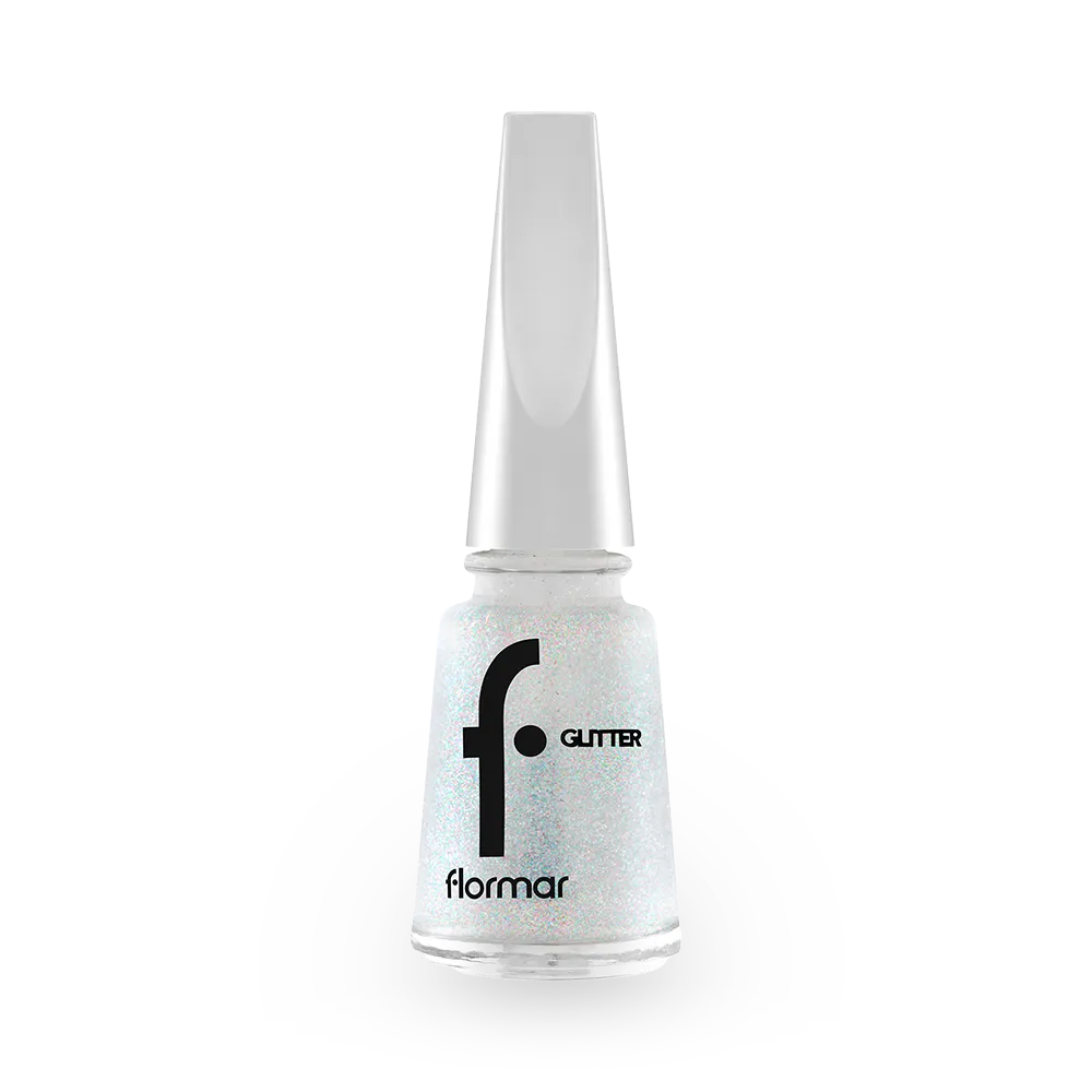 Flormar Glitter Nail Enamel - GL37 Glitter Touch (11 ml) thumbnail 1