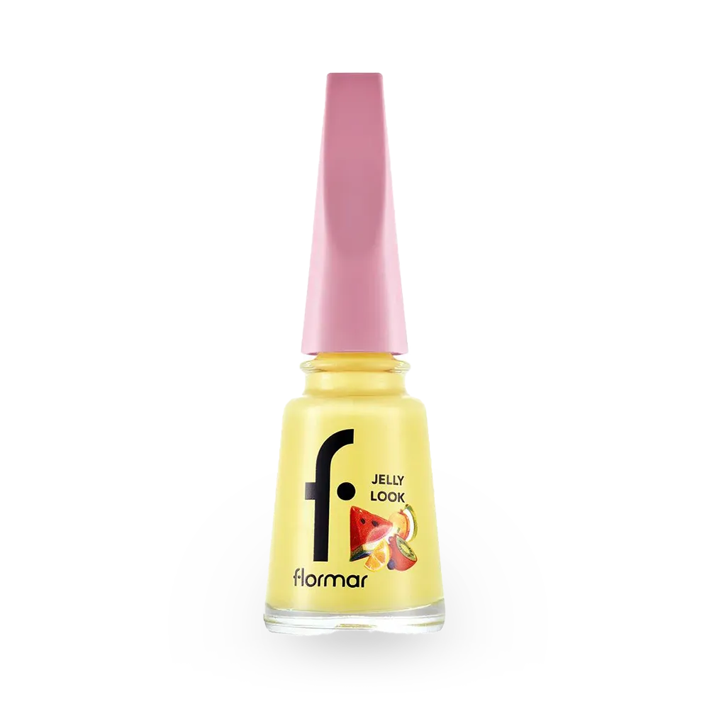 Flormar Jelly Look Nail Enamel - JL102 Sweet Lemon (11 ml) thumbnail 1