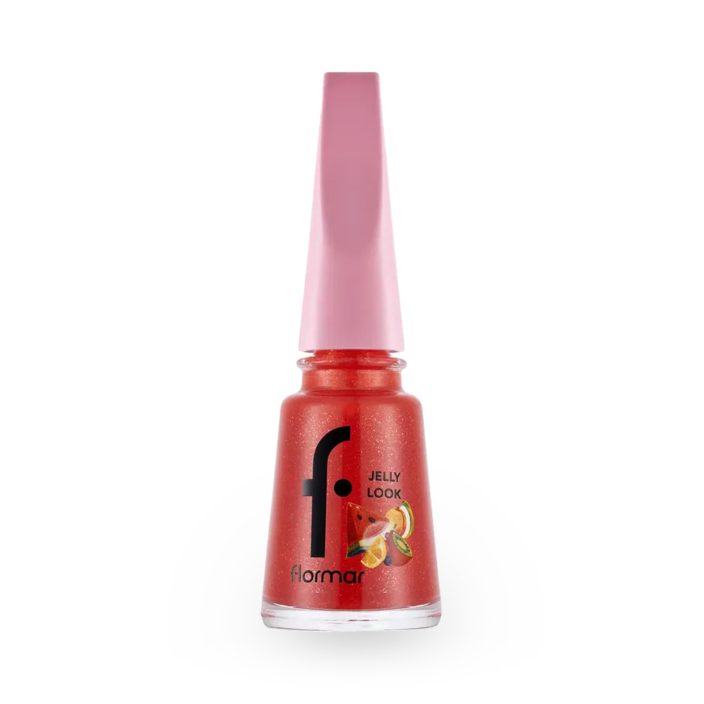 Flormar Jelly Look Nail Enamel - JL105 My Strawberry (11 ml) thumbnail 1