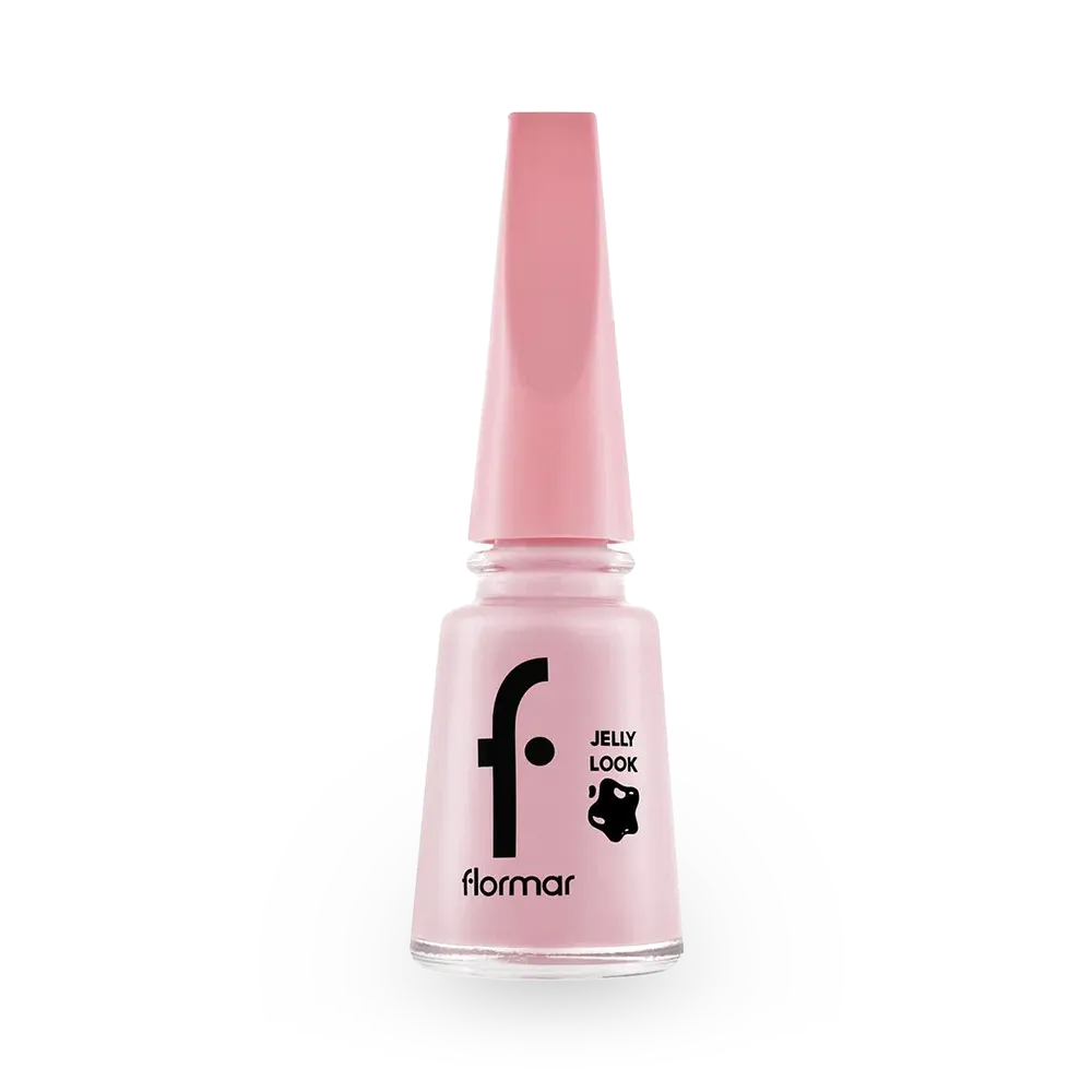 Flormar Jelly Look Nail Enamel - JL27 Milky Pink (11 ml) thumbnail 1