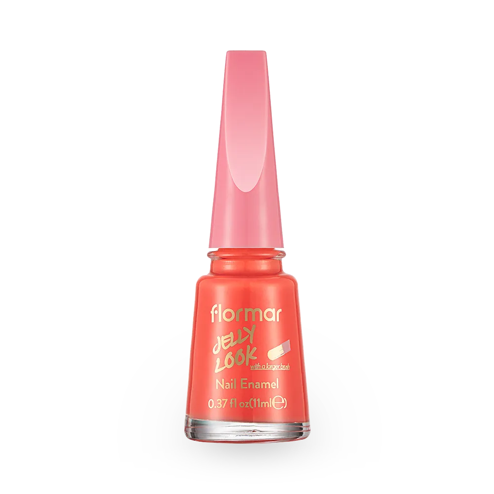 Flormar Jelly Look Nail Enamel - JL79 Precious Coral (11 ml) thumbnail 1
