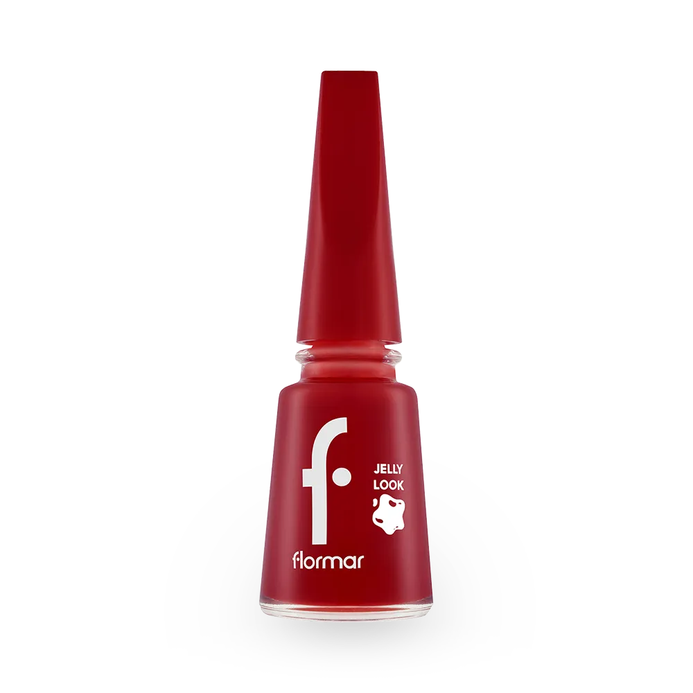 Flormar Jelly Look Nail Enamel - JL05 Fire Red (11 ml) thumbnail 1