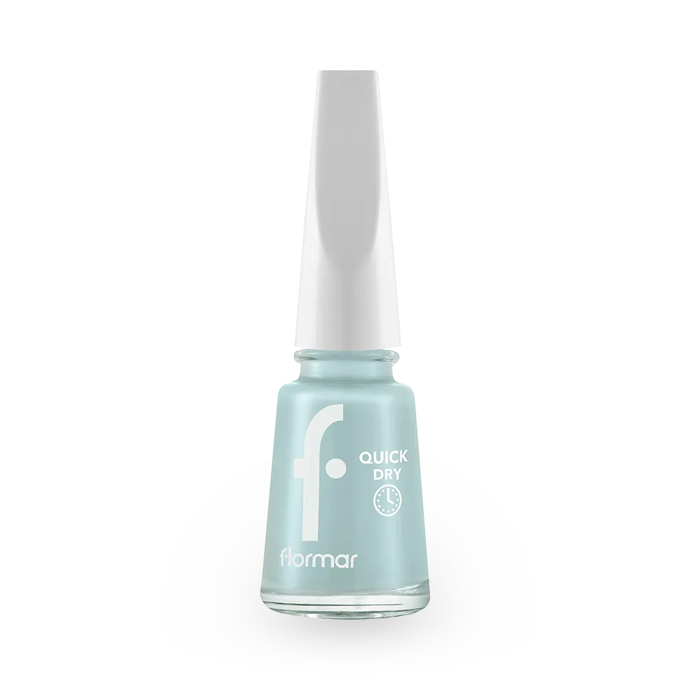 Flormar Quick Dry Nail Enamel - QD44 Mermaid (11 ml) thumbnail 1