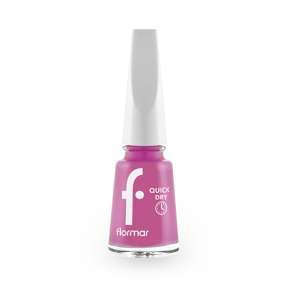 Flormar Quick Dry Nail Enamel - QD45 Dress For Night (11 ml) thumbnail 1