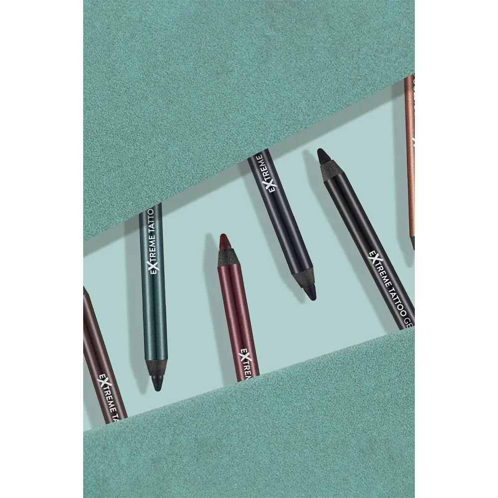 Flormar Extreme Tattoo Gel Pencil - 006 Onyx (1.2 g) thumbnail 4