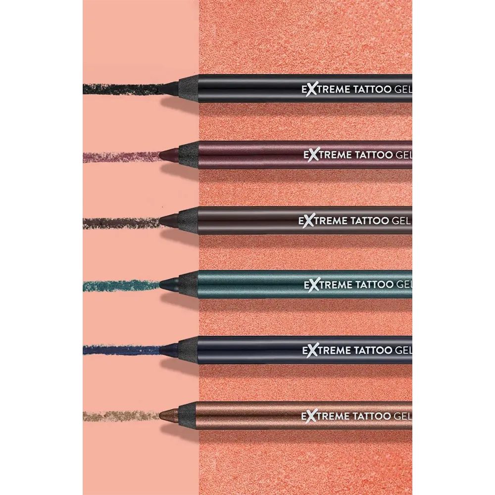 Flormar Extreme Tattoo Gel Pencil - 006 Onyx (1.2 g) thumbnail 5