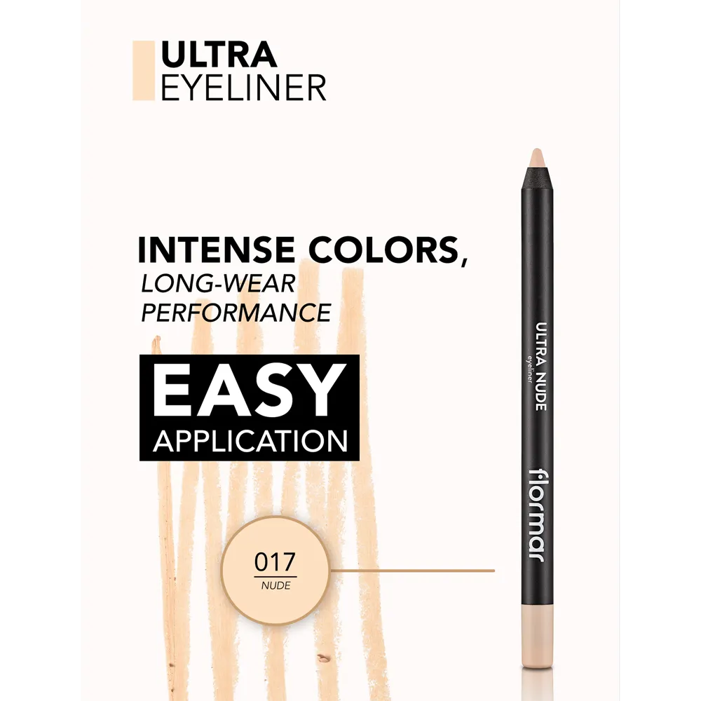 Flormar Ultra Eyeliner - 017 Nude (1.14 g) thumbnail 3