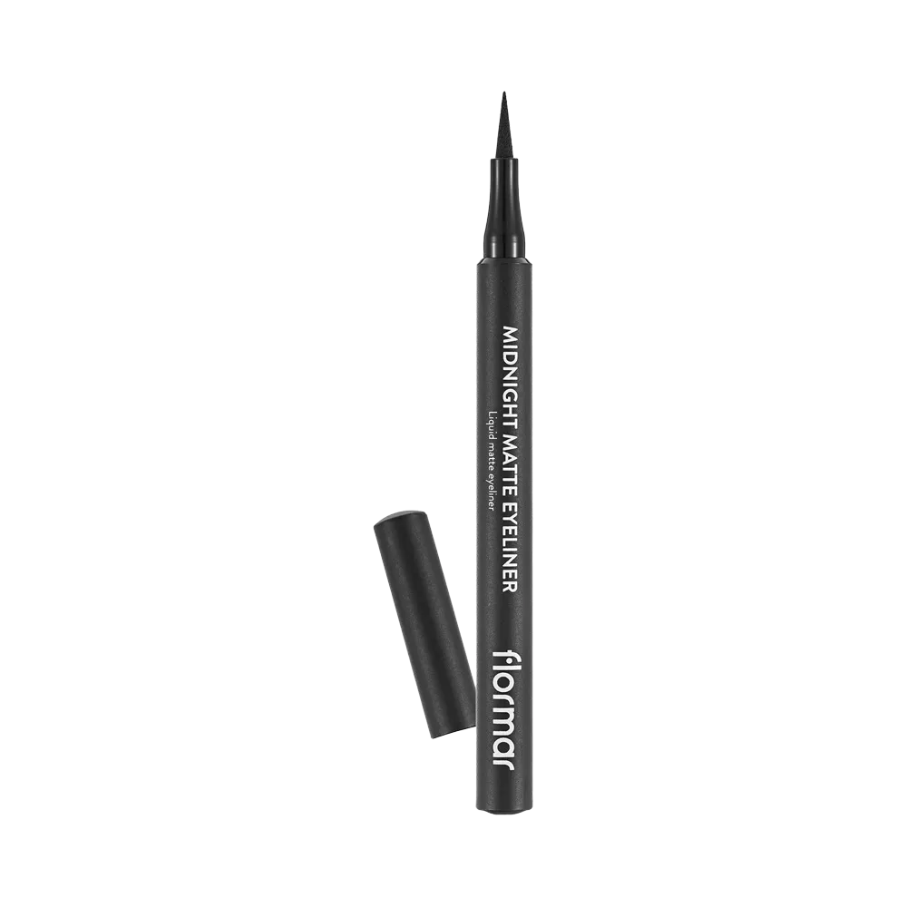Flormar Midnight Matte Eyeliner - 001 Black (1.2 ml) thumbnail 1
