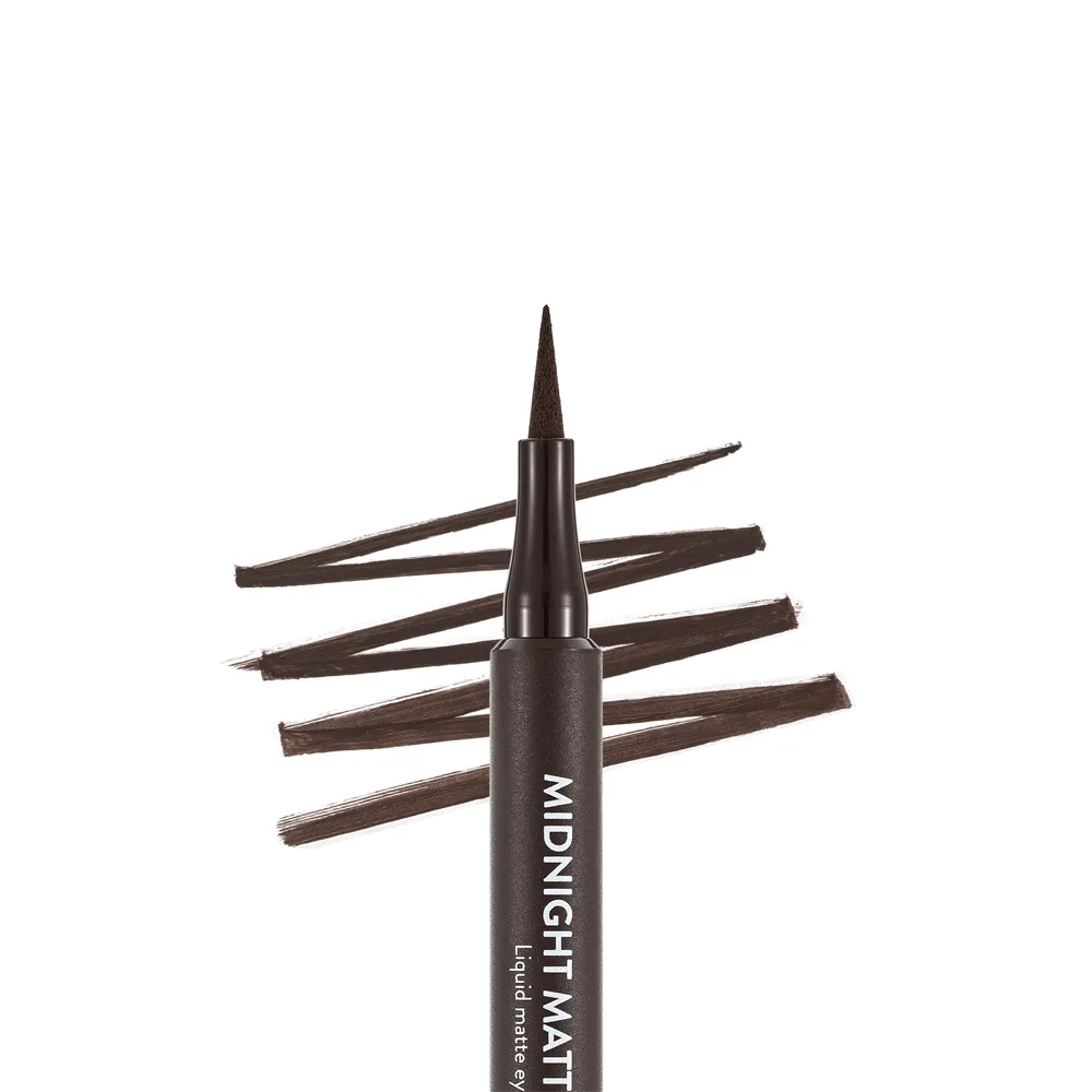 Flormar Midnight Matte Eyeliner - 002 Brown (1.2 ml) thumbnail 2