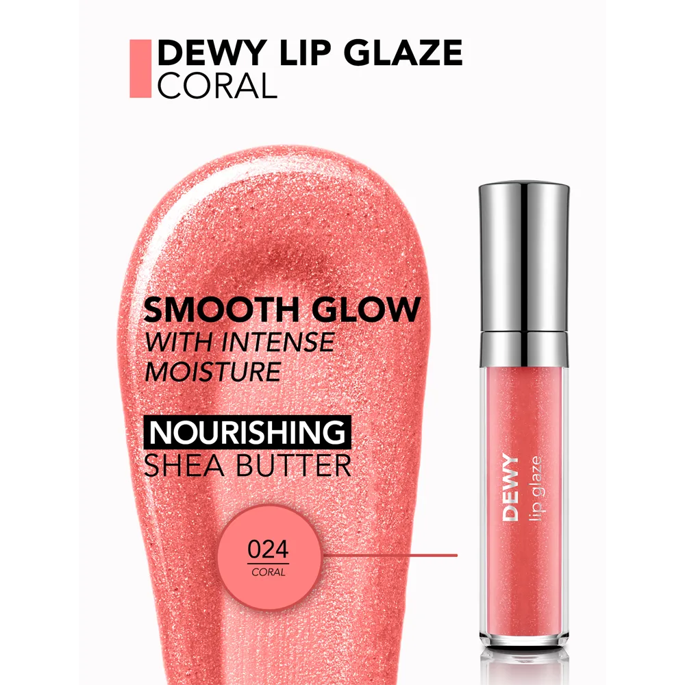 Flormar Dewy Lip Glaze - 024 Coral (4.5 g) thumbnail 4