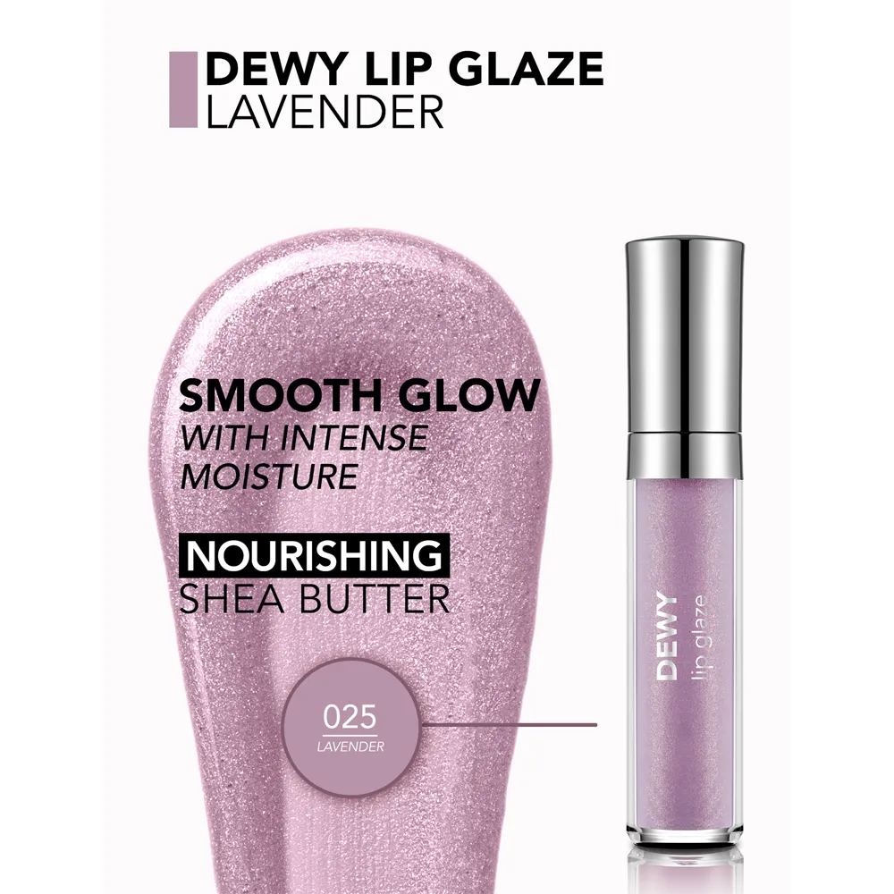 Flormar Dewy Lip Glaze - 025 Lavender (4.5 g) thumbnail 4