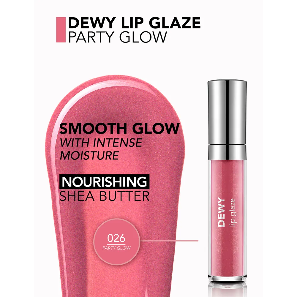 Flormar Dewy Lip Glaze - 026 Party Glow (4.5 g) thumbnail 4