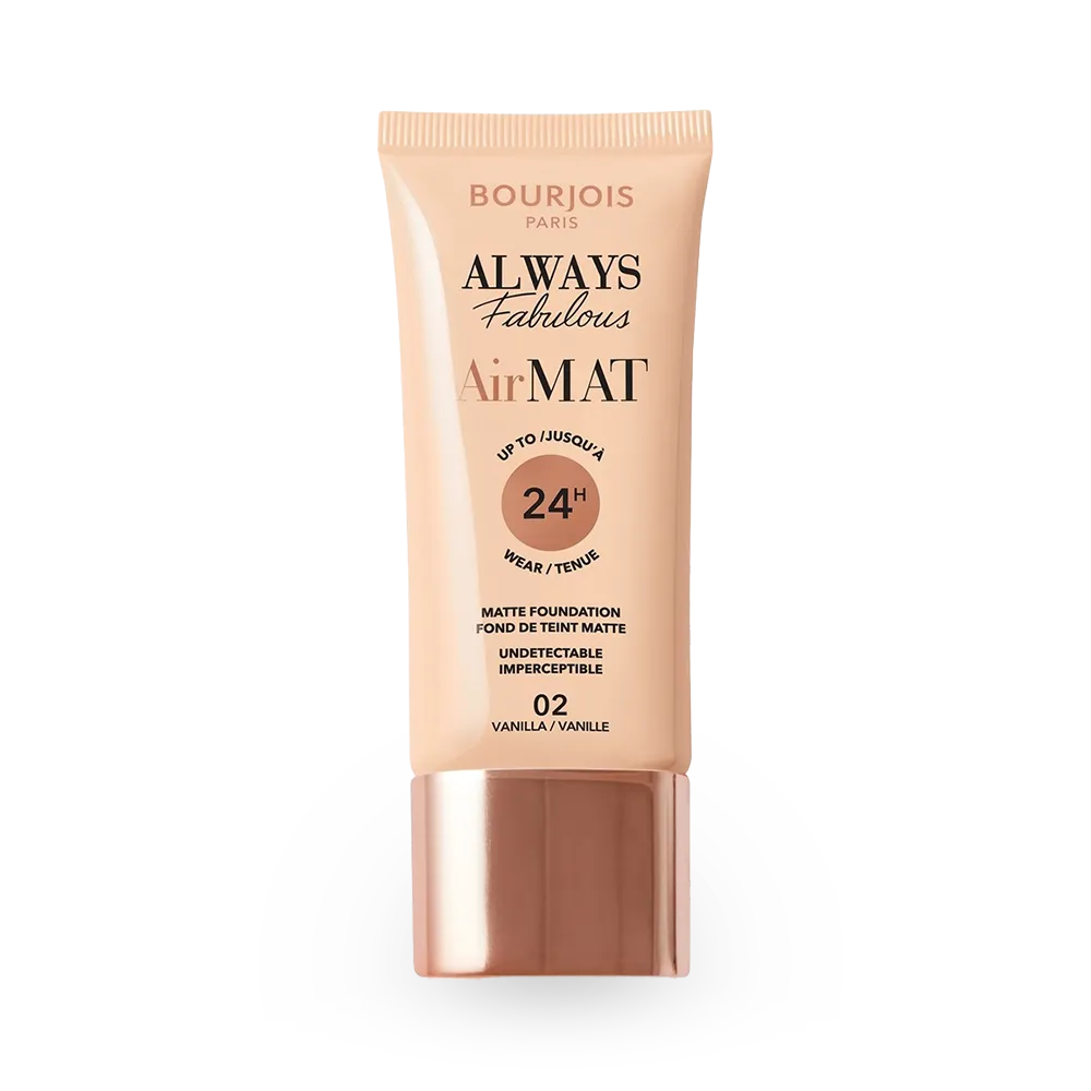 Bourjois Always Fabulous Air Mat Foundation - 02 Vanilla thumbnail 1