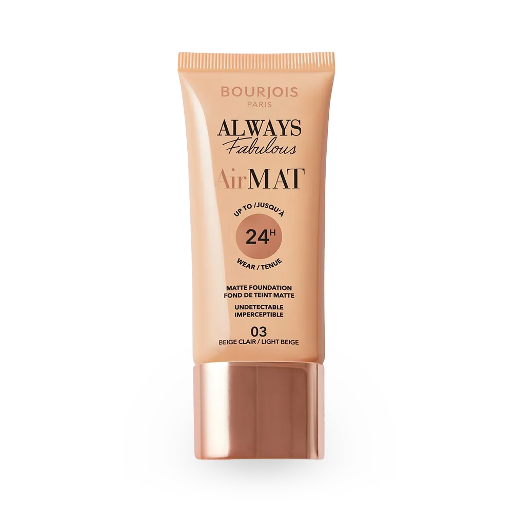 Bourjois Always Fabulous Air Mat Foundation - 03 Light Beige thumbnail 1